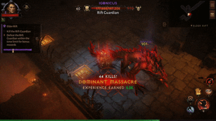 Diablo Immortal - Wrath of the Berserker on Boss