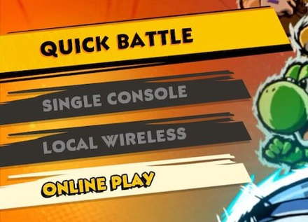 Choose to play online or offline