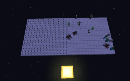 Minecraft - Buttons Prevent Mobs Spawning