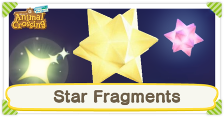 ACNH - How to Get Star Fragments