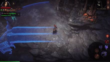 Diablo Immortal - Devastation Arcane Wind Effect