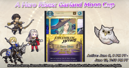 A Hero Rises - Garland Moon Cup Fire Emblem Heroes FEH
