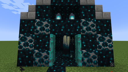 Sculk Veins House Design - Minecraft