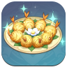 Genshin - Fragrant Golden Shrimp Balls