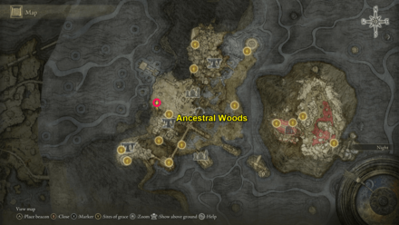 Elden Ring - Somber Smithing Stone 5 Map Location