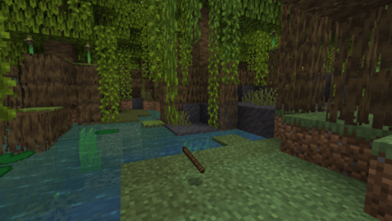 Minecraft Leaves Drop Sticks