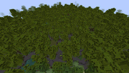 Minecraft Mangrove Leaves in Swamps