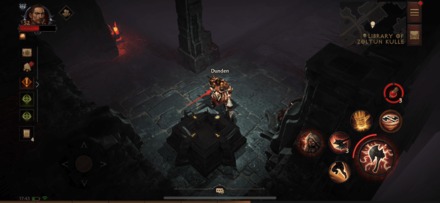 Library of Zolton Kulle Writhing Ingress (East) Hidden Lair World View