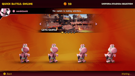 Yoshi and Toad can be chosen multiple times