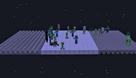 Minecraft - Mobs and Stairs