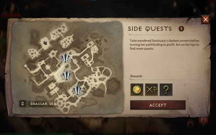 Diablo Immortal - Adventure Seeker Side Quests