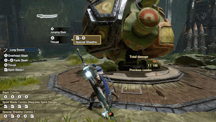 MH Rise - Long Sword Iai Spirit Slash