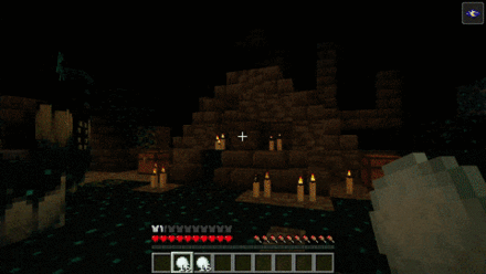 Distract Warden with Projectiles - Minecraft