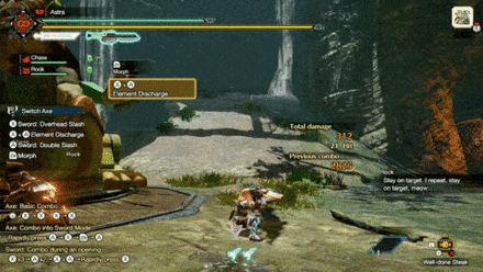 MH Rise - Switch Axe Elemental DIscharge