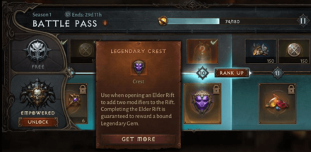 Diablo Immortal - Battle Pass Crests