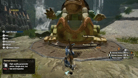 MH Rise - Light Bowgun Fanning Vault