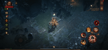 Ashwold Cemetery The Outskirts (Northern Path) Hidden Lair World View