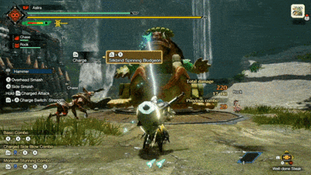 MH Rise - Hammer Silkbind Spinning Bludgeon