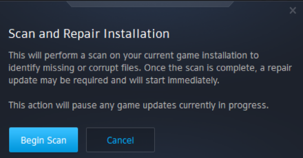 Diablo Immortal - Repair Installation