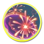 Fanciful Fireworks Image