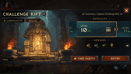 Diablo Immortal - Challenge Rift 10