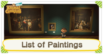 List of ACNH Paintings Fake Paintings with Pictures Animal