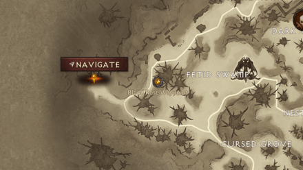 Diablo Immortal - Blood Rose Location