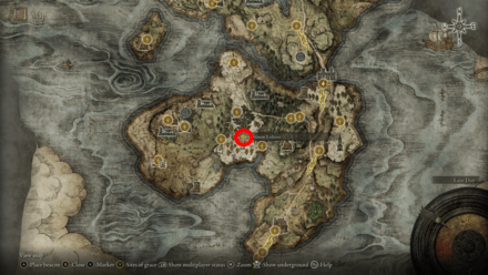 Elden Ring - Minor Erdtree Weeping Peninsula