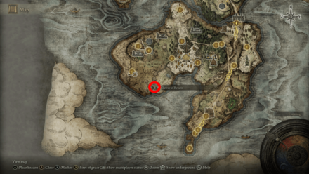 Elden Ring - Tower of Return Map Location