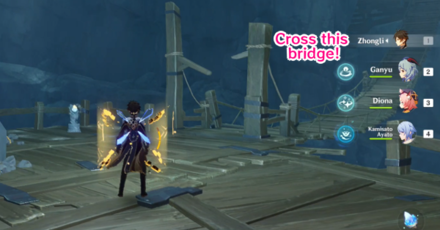 Genshin - Cross the Bridge