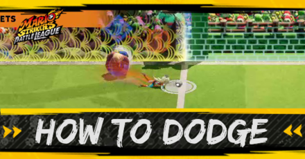 Mario Strikers Battle League - How to Dodge
