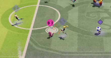 Mario Strikers Battle League - Avoid Getting Tackled