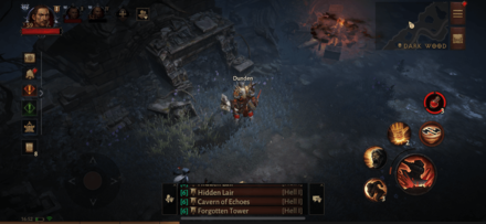 9 Dark Wood Sanguine Ruins Hidden Lair