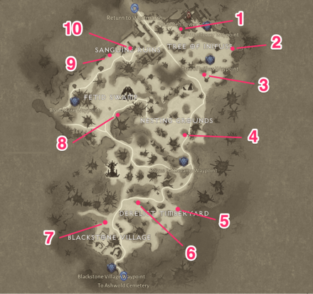 Guide to 100% Completion of Bilefen Achievements with Quest Map : r/ DiabloImmortal