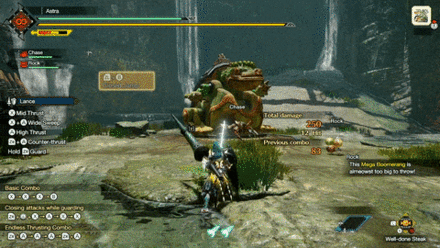 MH Rise - Lance Twin Vine Closed Jump