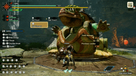 MH Rise - Lance Thrust