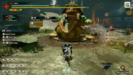 MH Rise - Lance Leaping Thrust