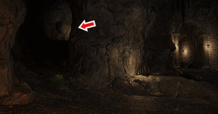 Crystal Staff Behind an Illusory Wallg