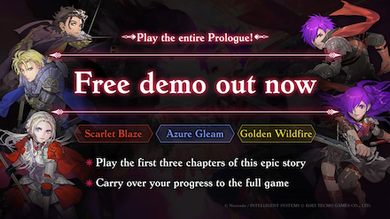 Fire Emblem Warriors Three Hopes Demo