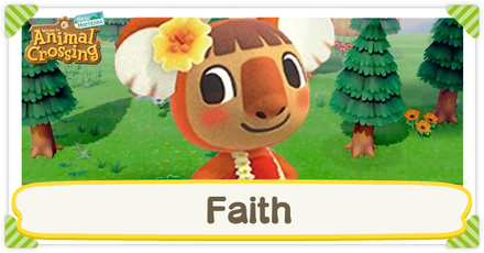 ACNH - Faith Birthday and Personality
