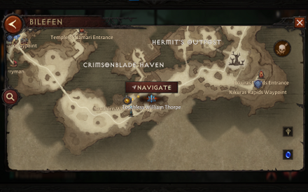 DI - Toothless William Thorpe Location