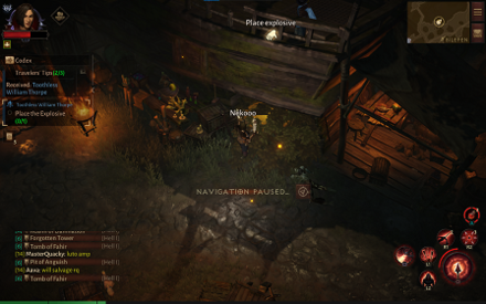 DI - place the explosive