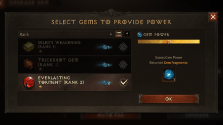Diablo Immortal - Gem Fragments