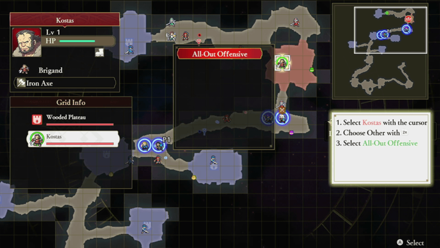 Fire Emblem Three Hopes - Select All-Out Offensive