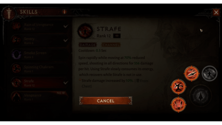 Diablo Immortal - Switch Skills