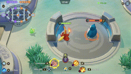 Pokemon UNITE - Delphox Fire Spin Burst