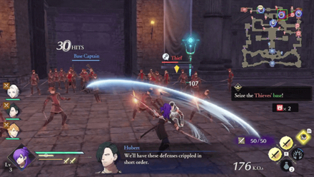 Fire Emblem Warriors Three Hopes - Defeat the Thief with the Key