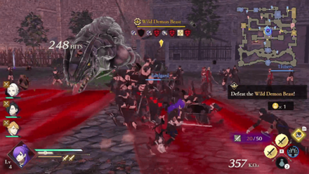 Fire Emblem Warriors Three Hopes - Avoid the Areas with Red Aura