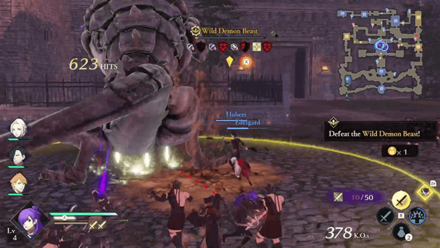 Fire Emblem Warriors Three Hopes - Perform a Critical Rush When the Yellow Aura Appears