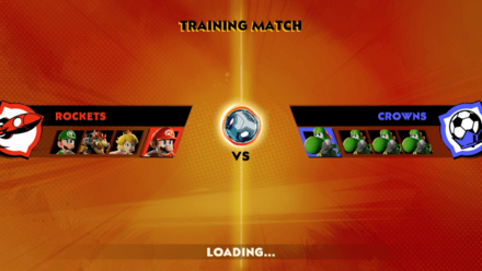 Mario Strikers Training Match